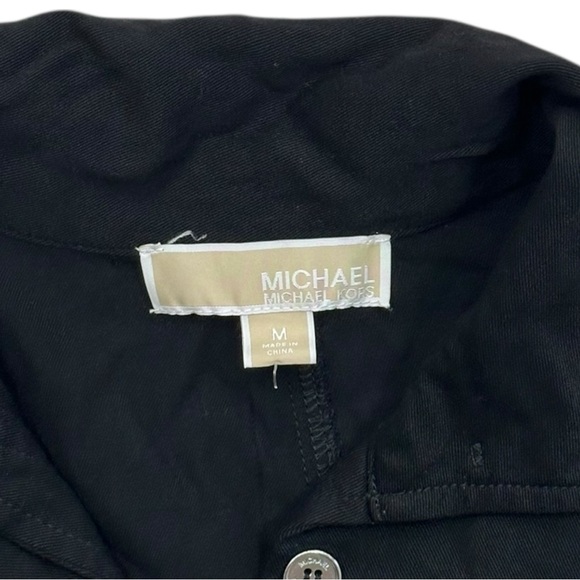 Michael Kors Black Utility Jacket - Women’s Size Medium - Picture 2 of 5